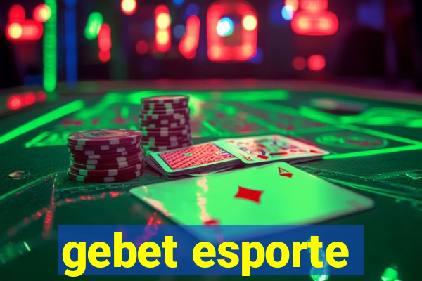gebet esporte